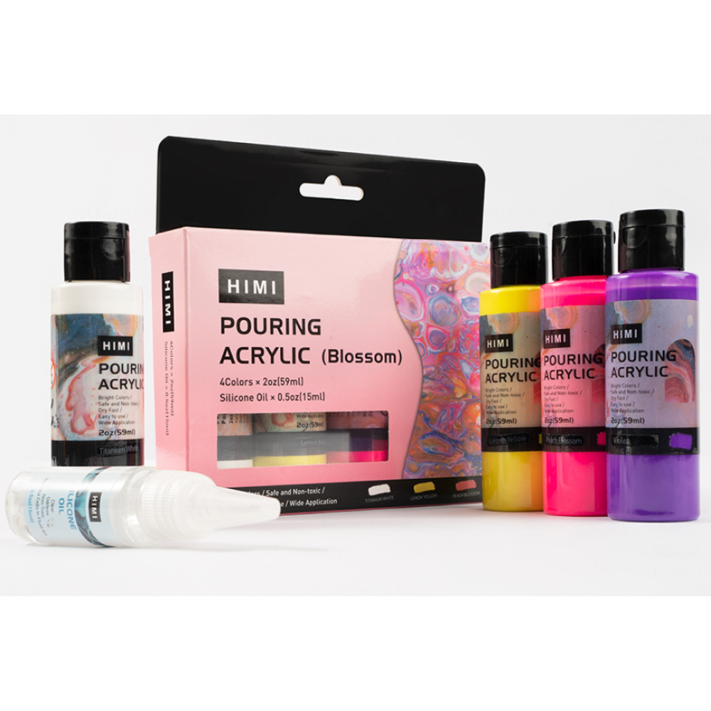 Краски акриловые для пуринга "HIMI"