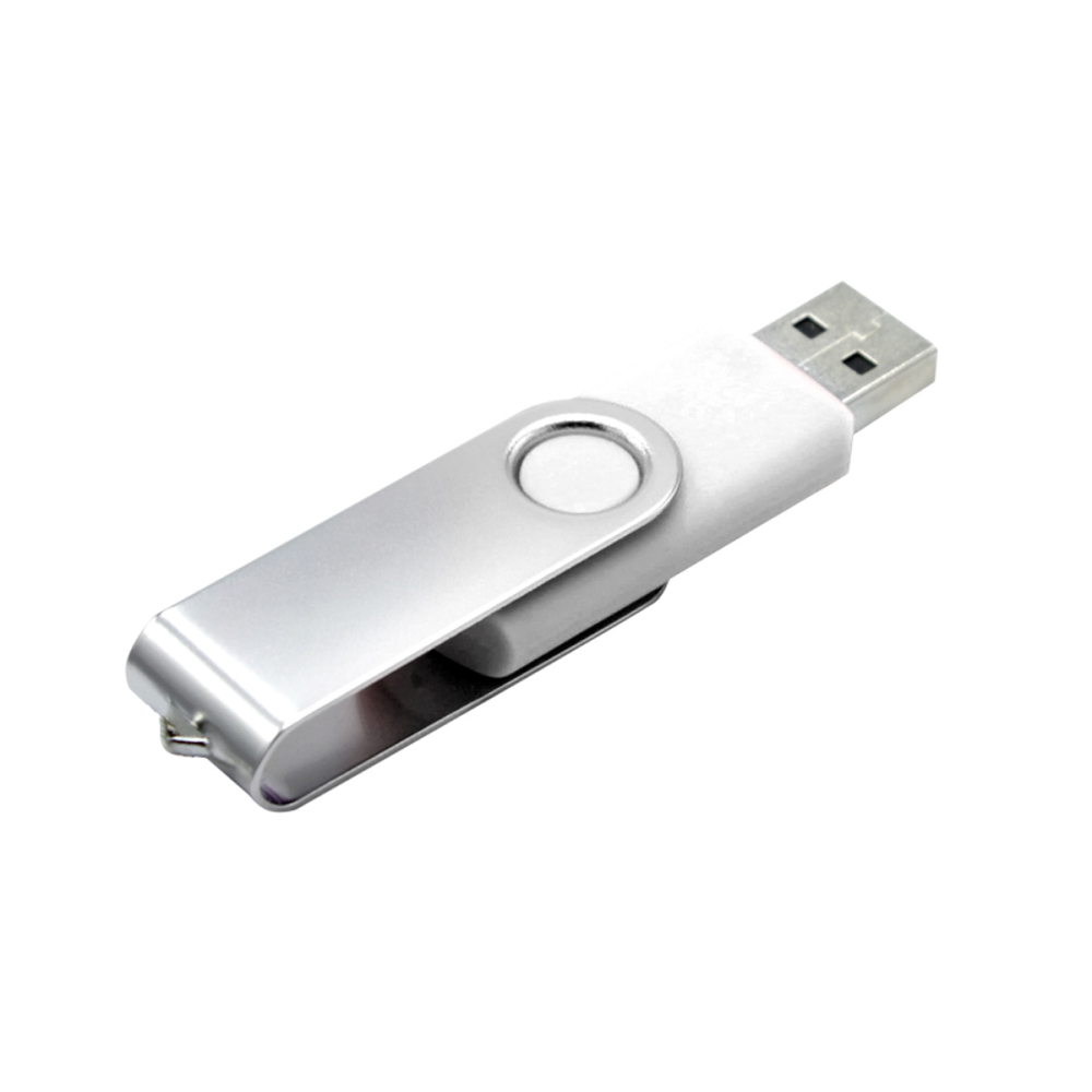USB Flash 2.0 16 Gb VDF-008, пластик, метал, белый  
