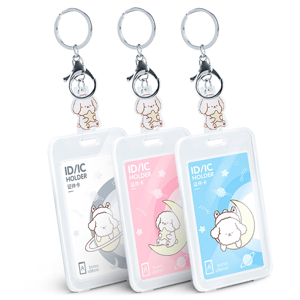 Бейдж с карабином "Deli Holder"