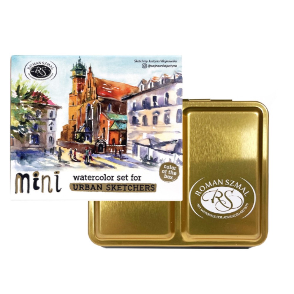 Краски акварельные "Aquarius. Mini Urban Sketcher set"