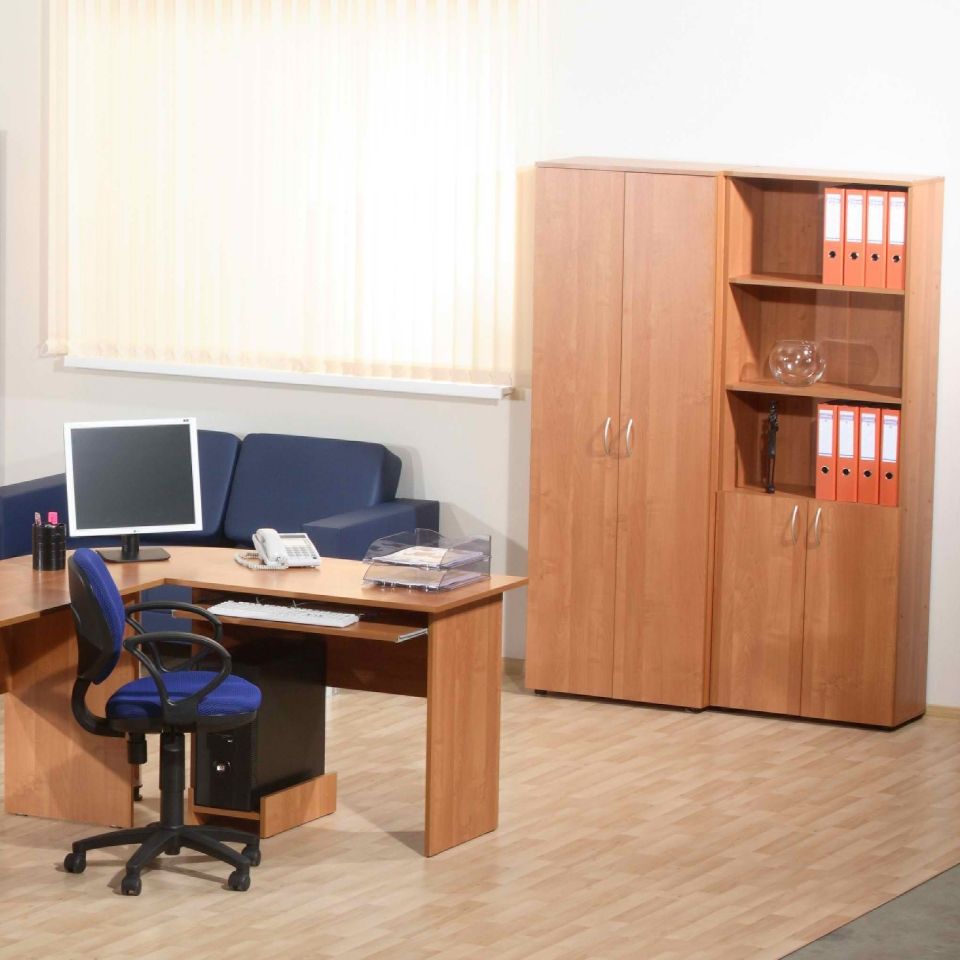 Коллекция Макси стол письменный М32, 860х680х1245 мм, венге - 2