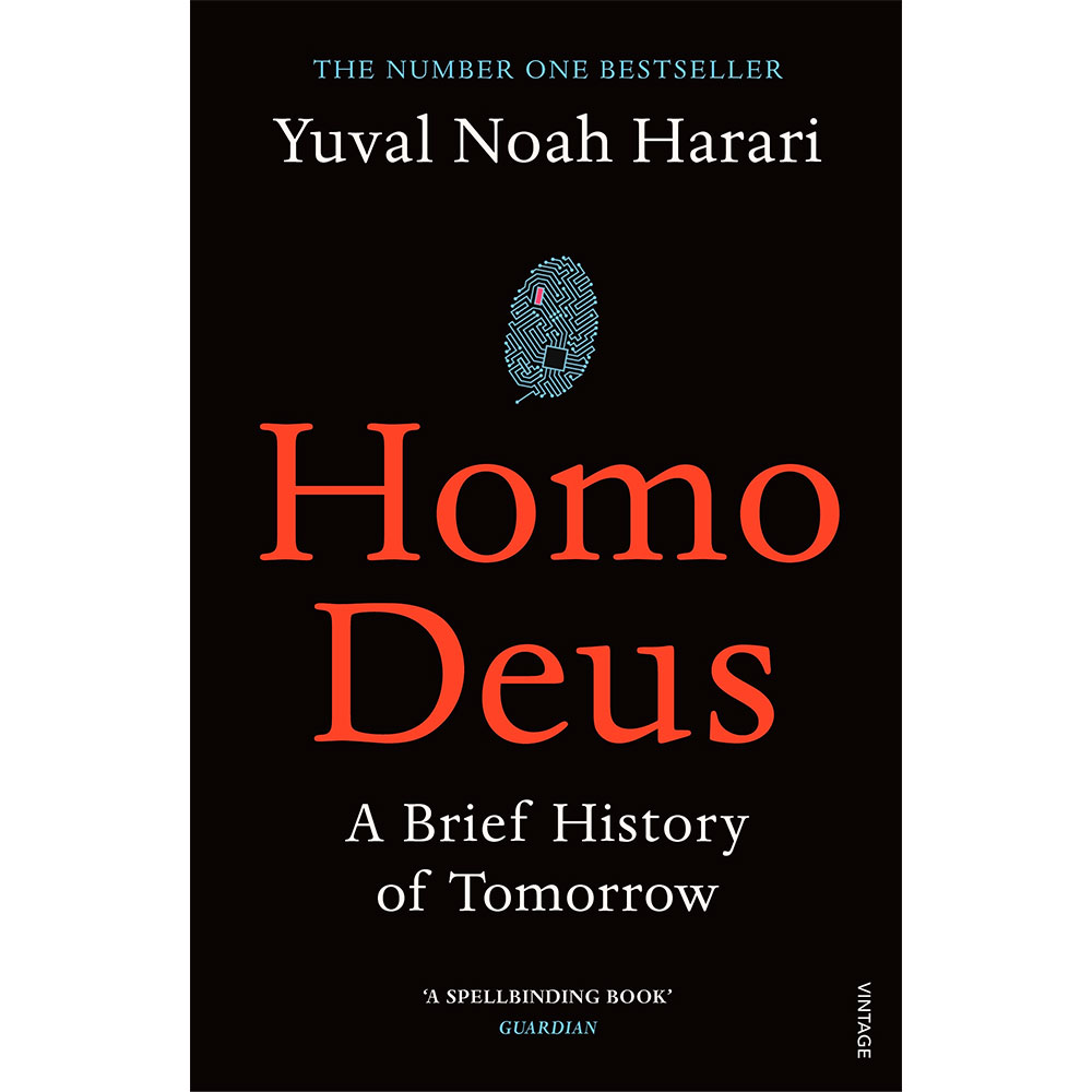 Книга на английском языке "Homo Deus: Brief History of Tomorrow"