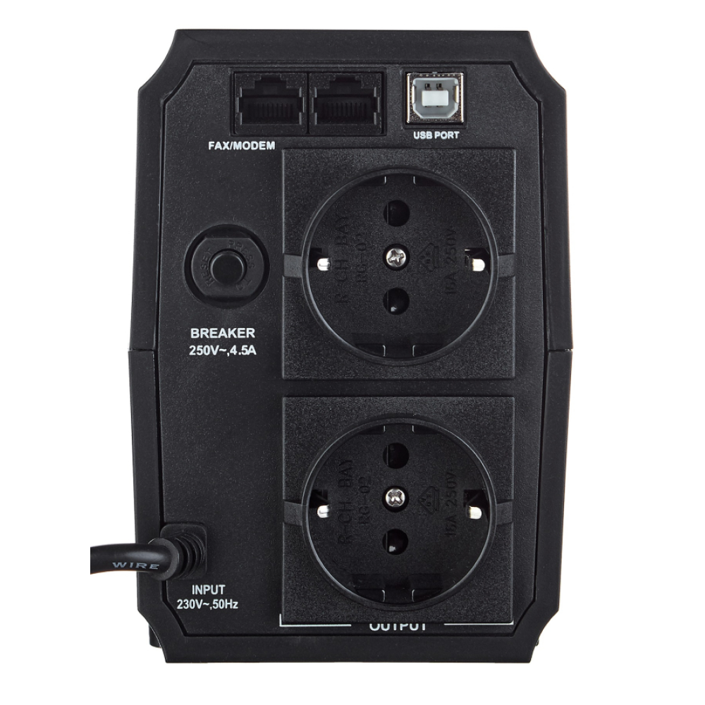 ИБП Kiper Power C650 USB (650VA/360W) - 4