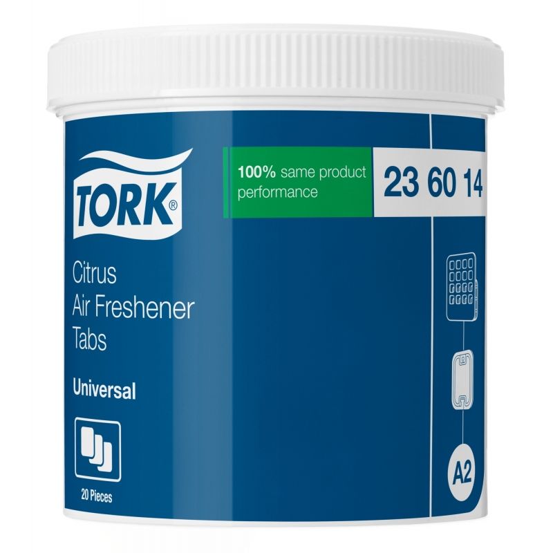 Освежитель воздуха "Tork Premium", твердый, А2, 20 шт/упак, цитрус (236014)