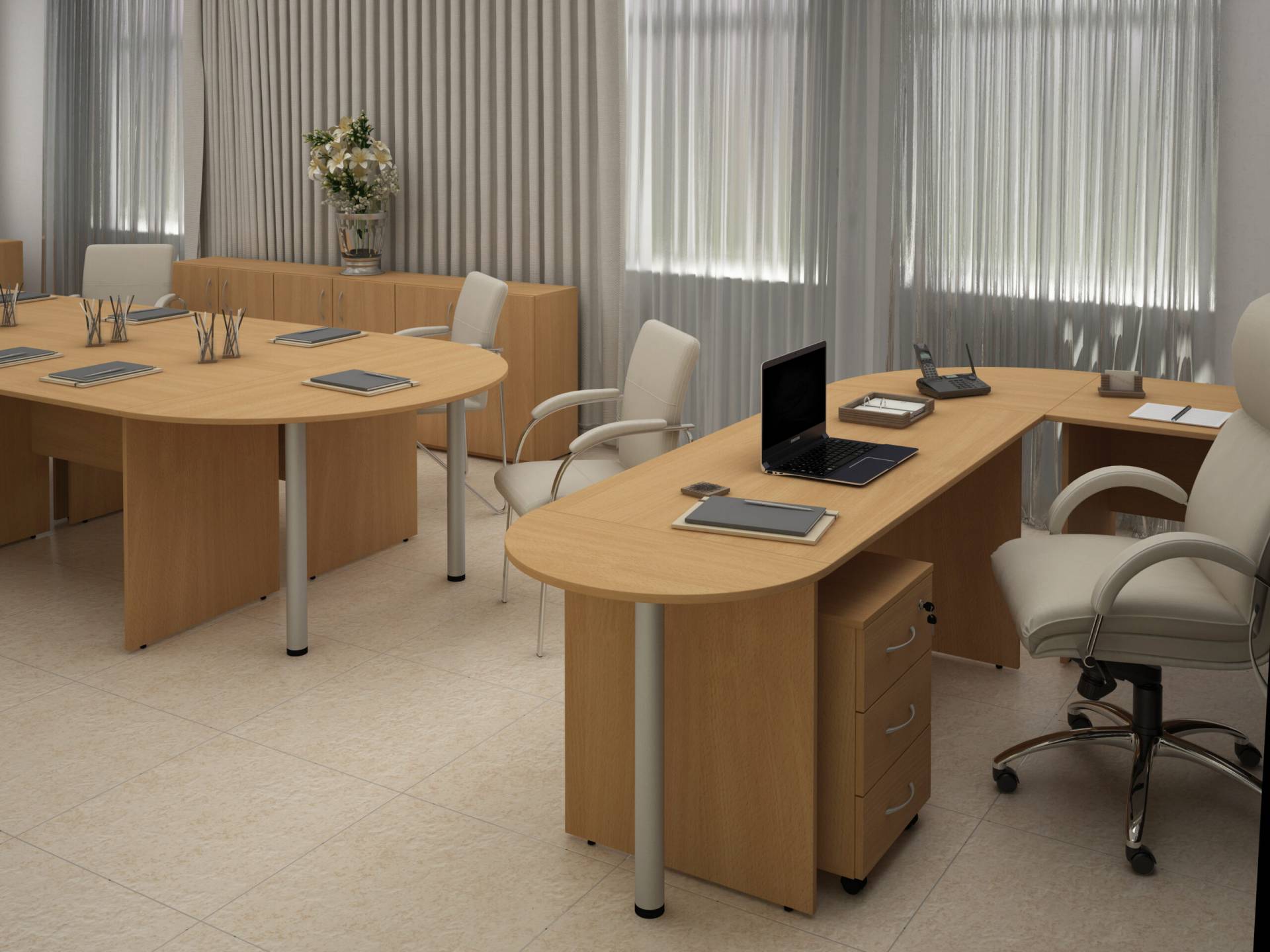 Коллекция Столица стойка угловая С-060, 900х900х1150 мм, дуб сонома - 8