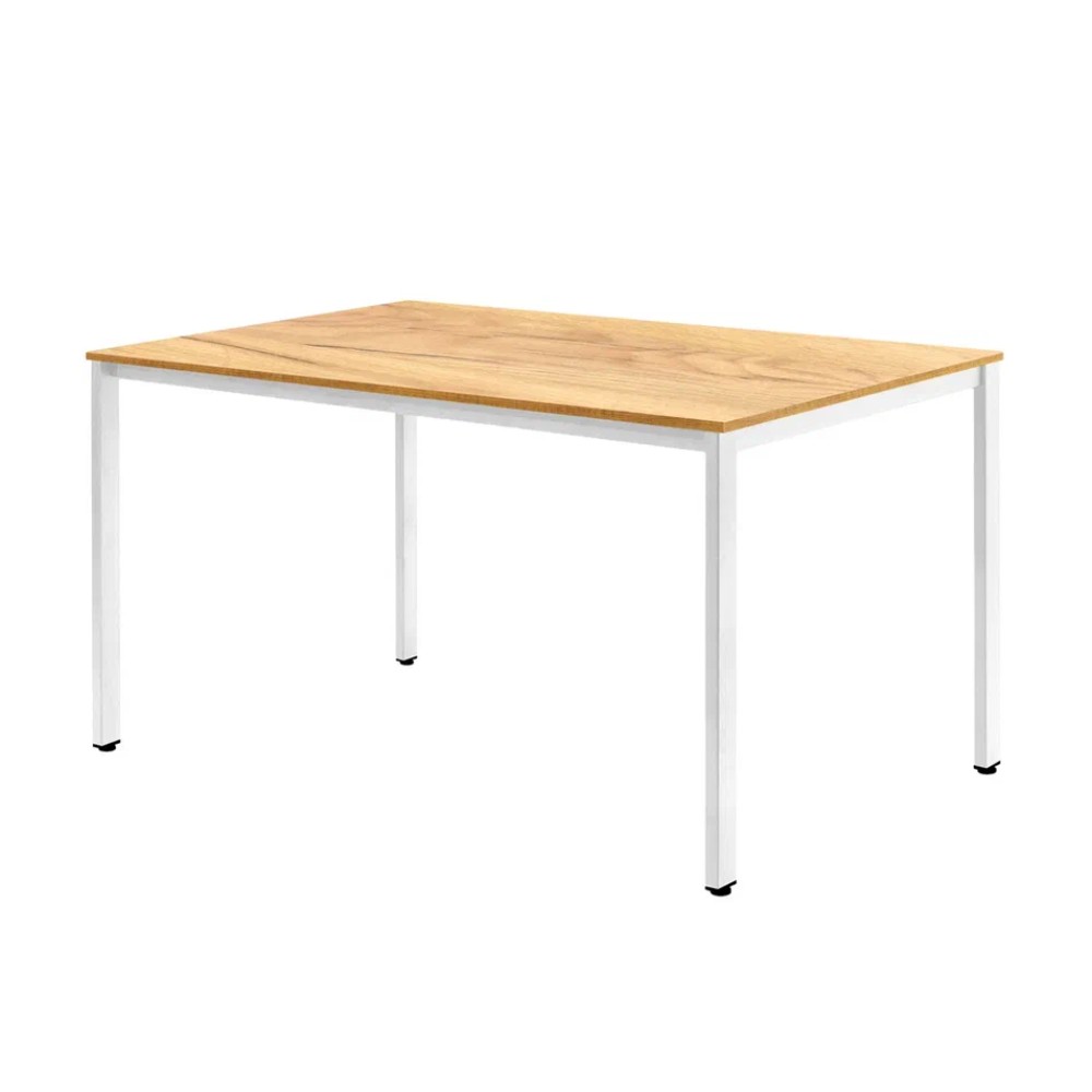 Стол Millwood Сеул, 1300х800 мм, металлокаркас белый