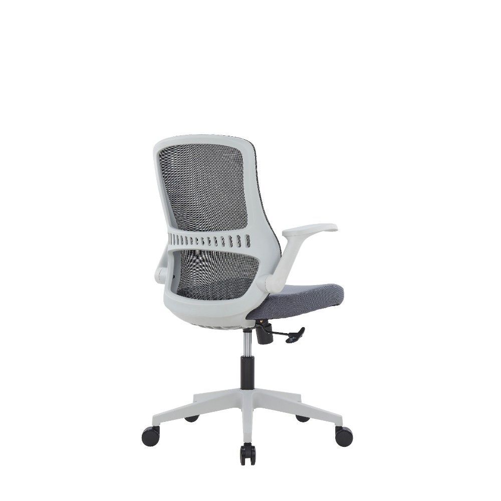 Кресло для персонала SitZone CH-526B, сетка, ткань, пластик, серый - 4