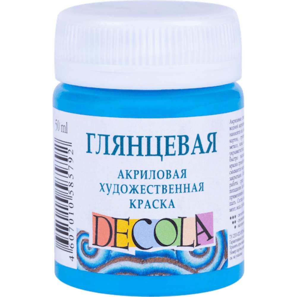 Краска акриловая глянцевая 