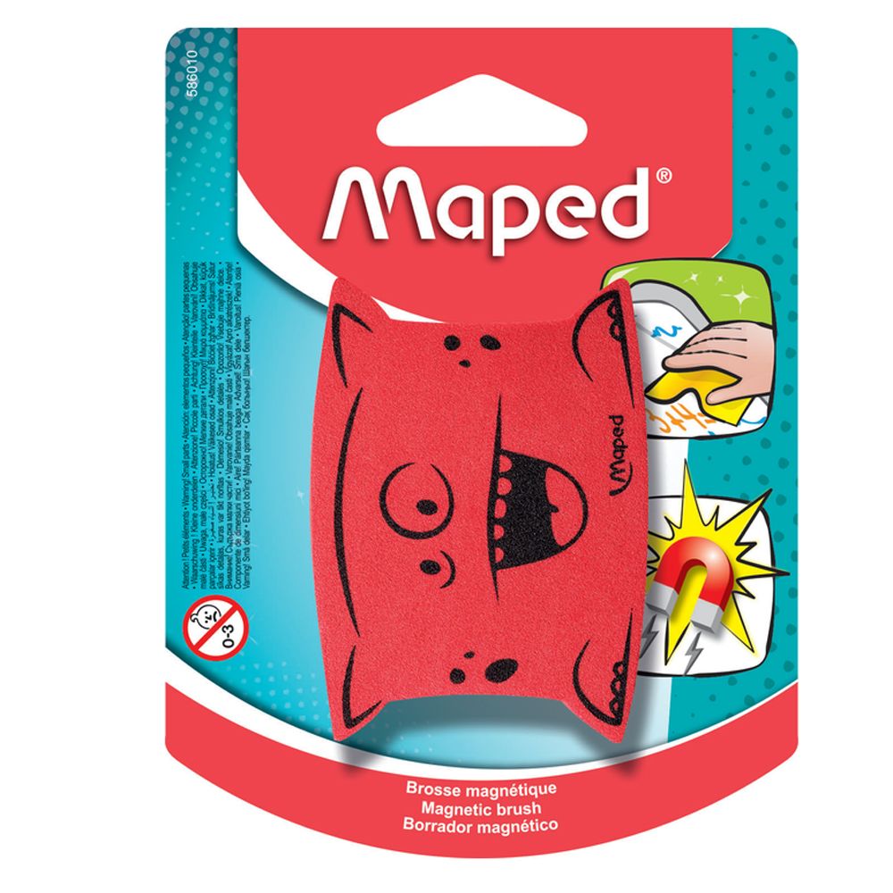 Щетка для доски магнитная Maped "Dry Erase", зеленый - 5