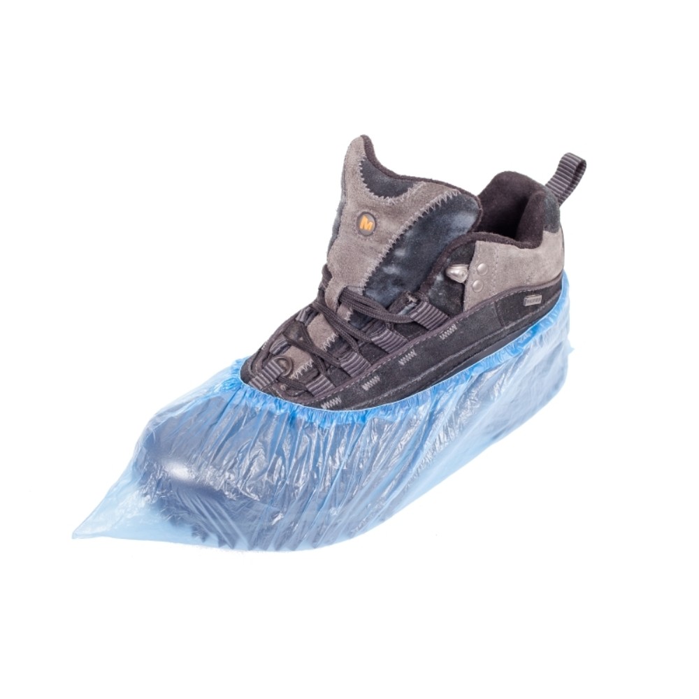 Бахилы стандарт, 20 мкм, 50 пар/упак, синий	