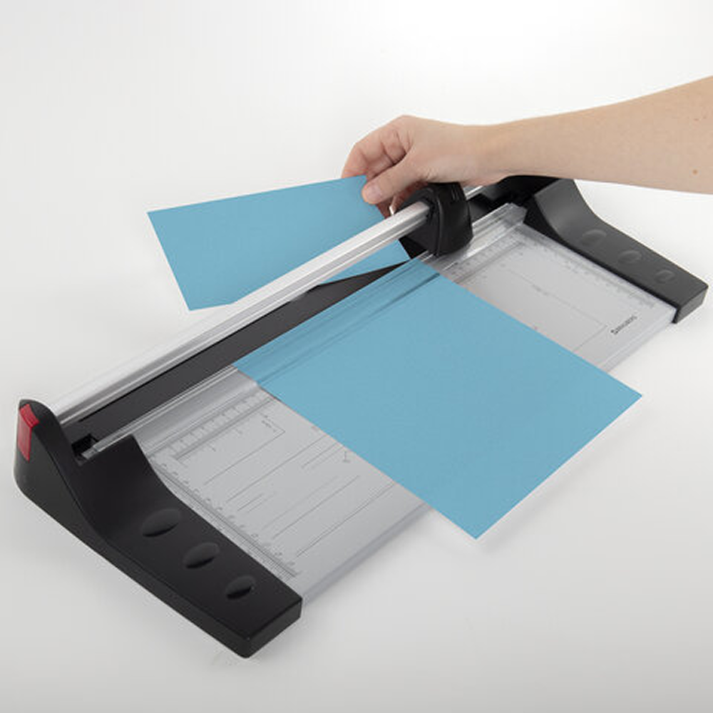 Резак для бумаги роликовый BRAUBERG EXTRA, A3, длина реза 480 мм - 10