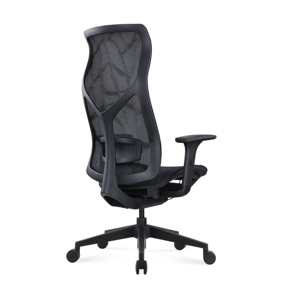 Кресло для руководителя SitZone CH-283A-P1 сетка, черный - 4