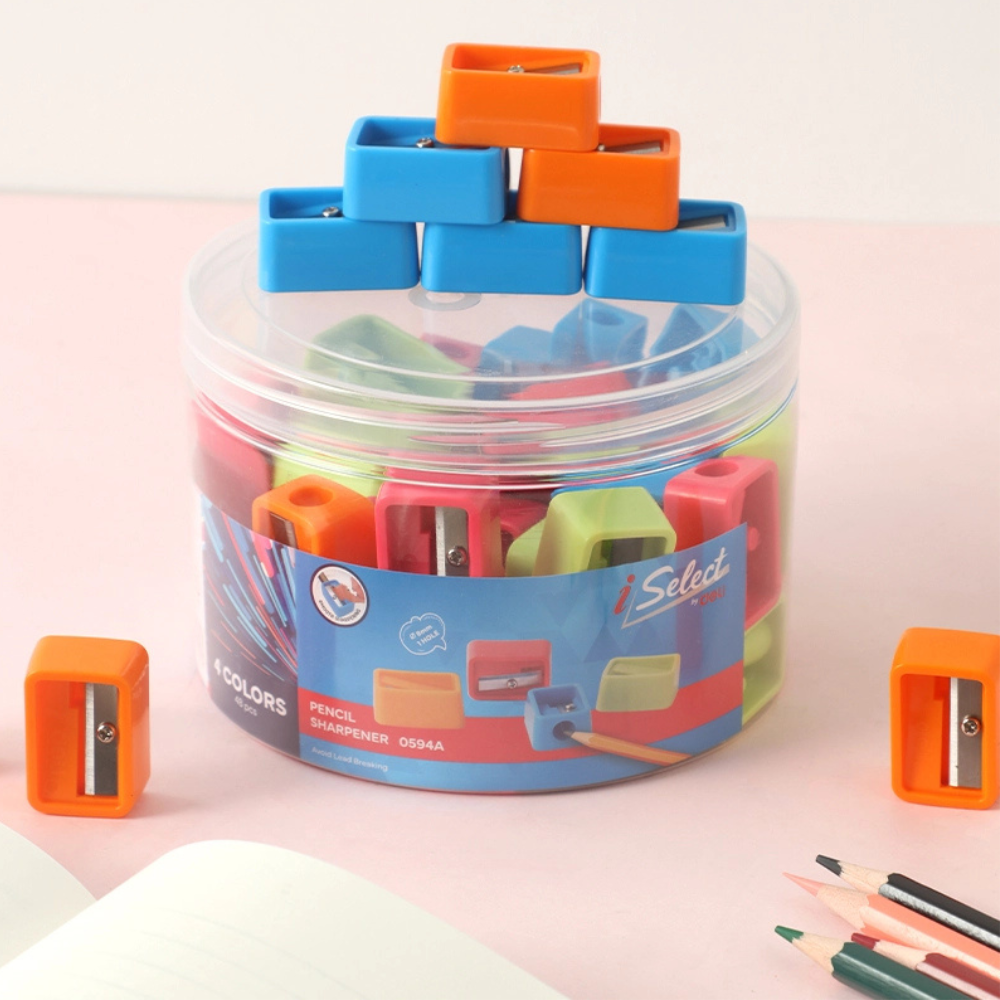 Точилка на 1 отверстие "iSelect", ассорти - 3