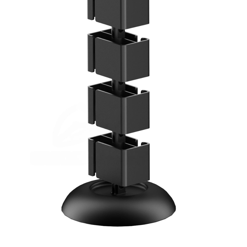 Кабель-канал вертикальный Ergo Cabel R BLACK, черный - 4