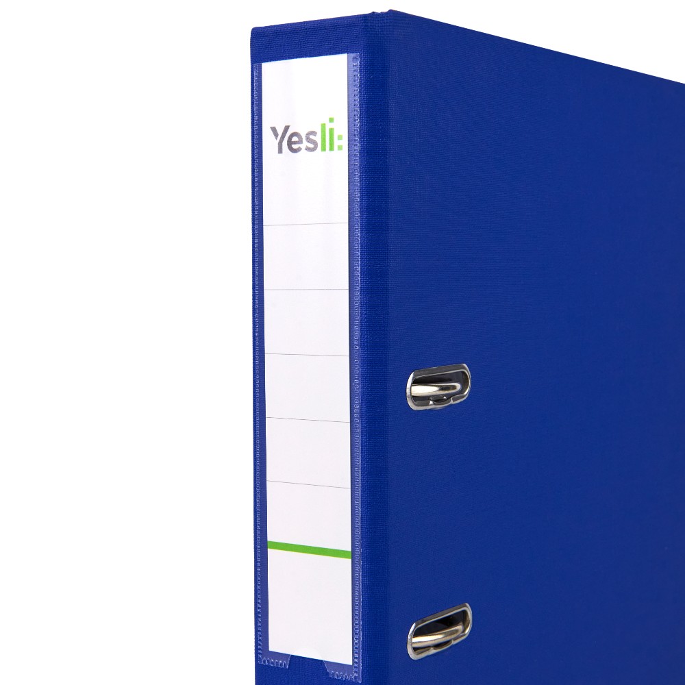 Папка-регистратор "Yesli:", А4, 50 мм, ПВХ, синий