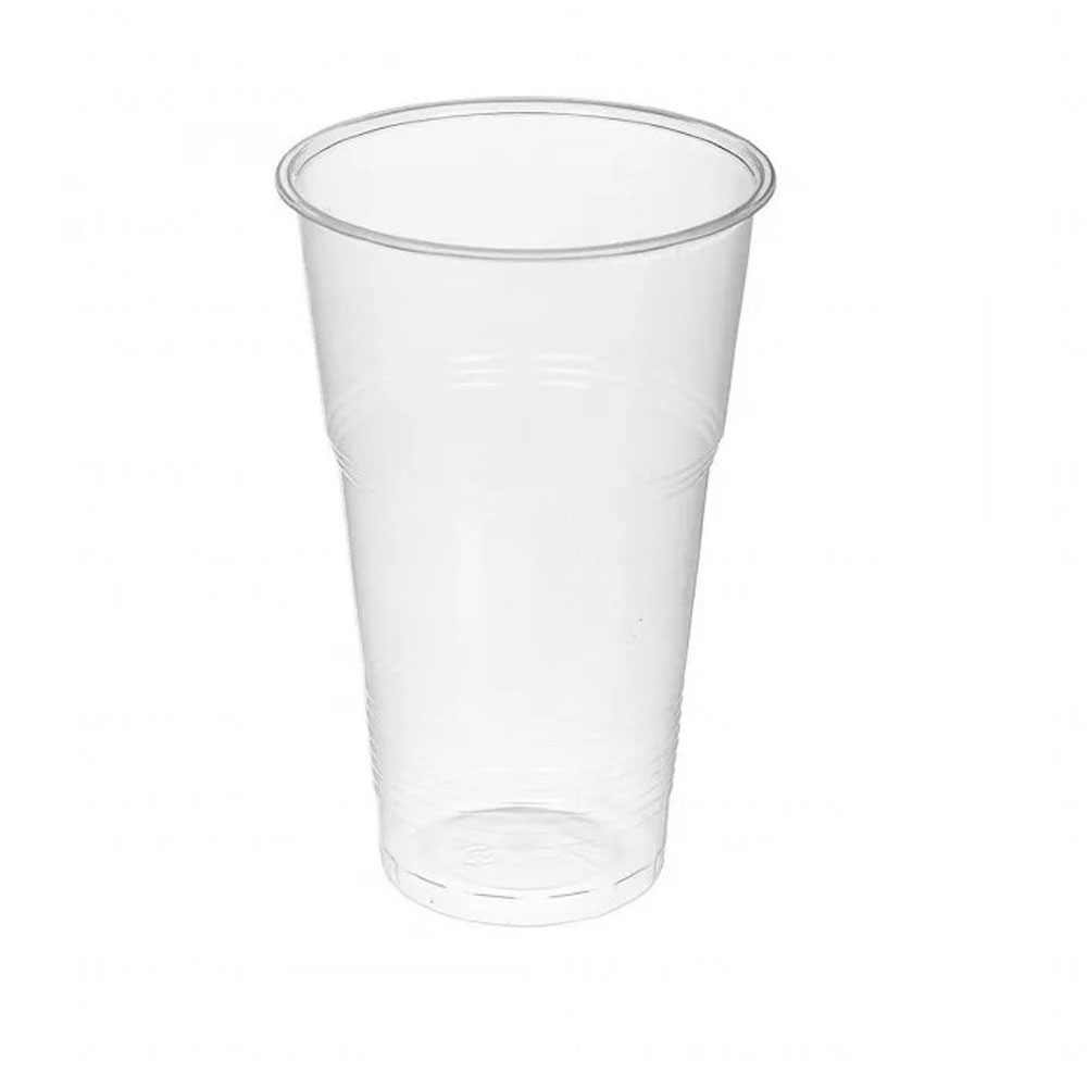 Пластиковый стакан одноразовый 500 мл, 50 шт/упак