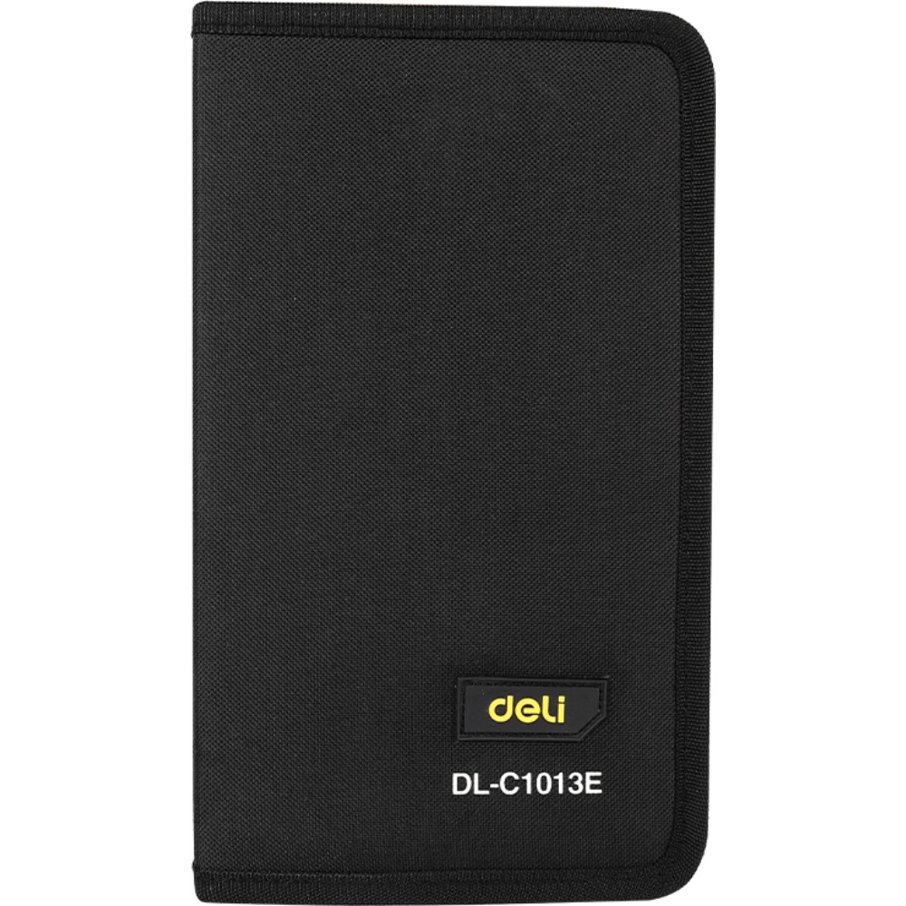 Набор ручного инструмента "Deli", 13 предметов, сумка, черный, желтый - 3