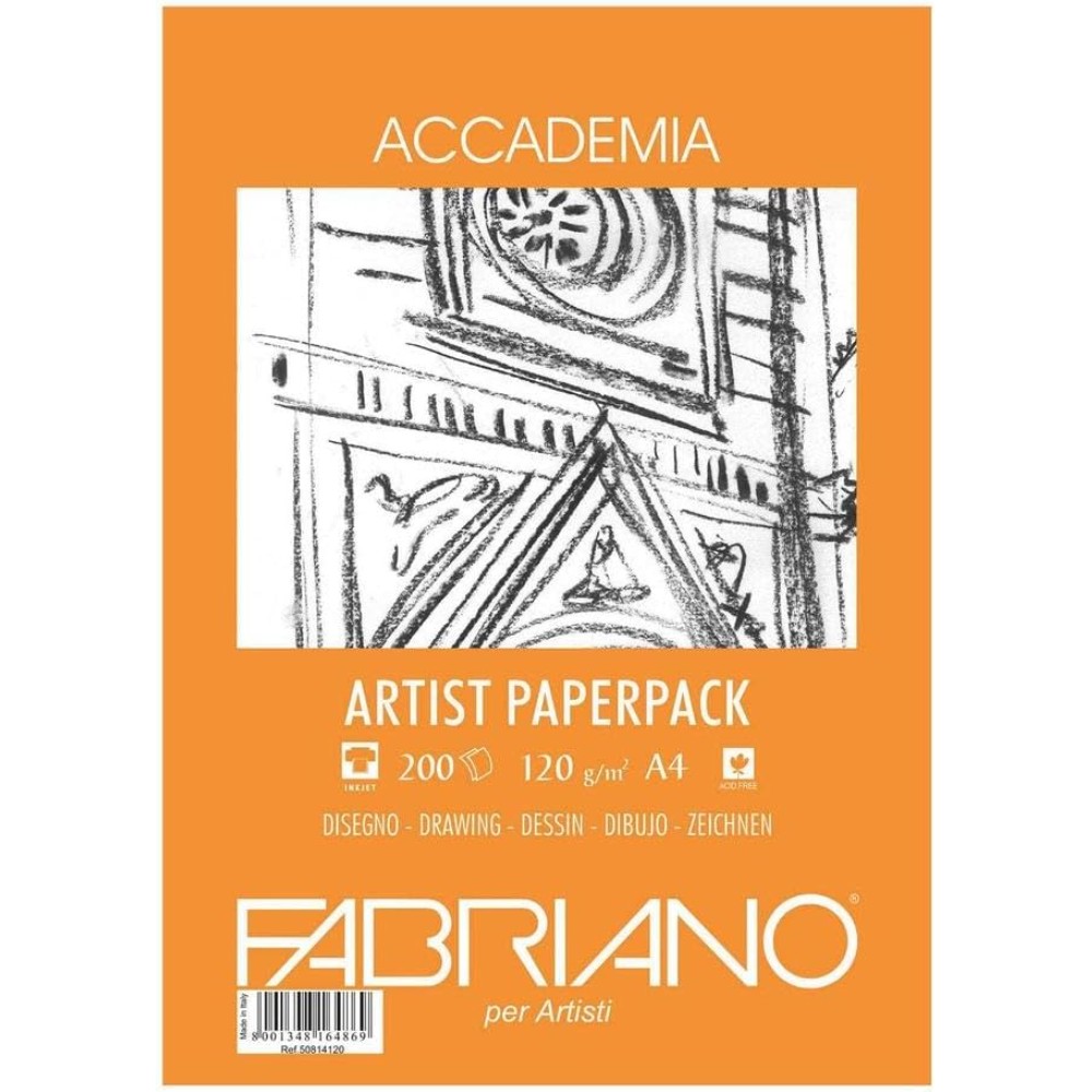 Бумага для графики "Fabriano. Accademia art pack"