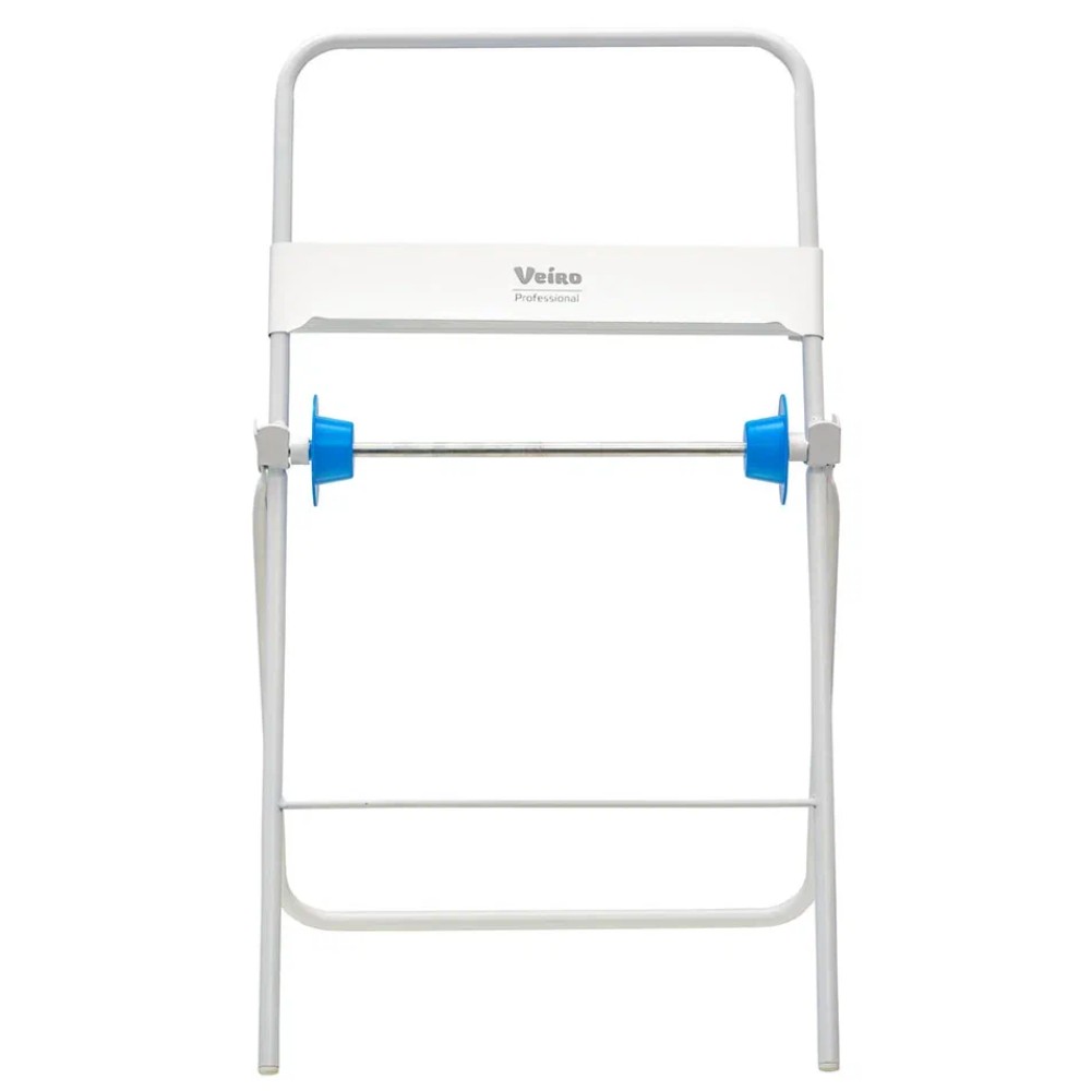 Диспенсер VEIRO Professional WIPSTAND, для протирочных материалов в рулонах, напольный, белый - 3