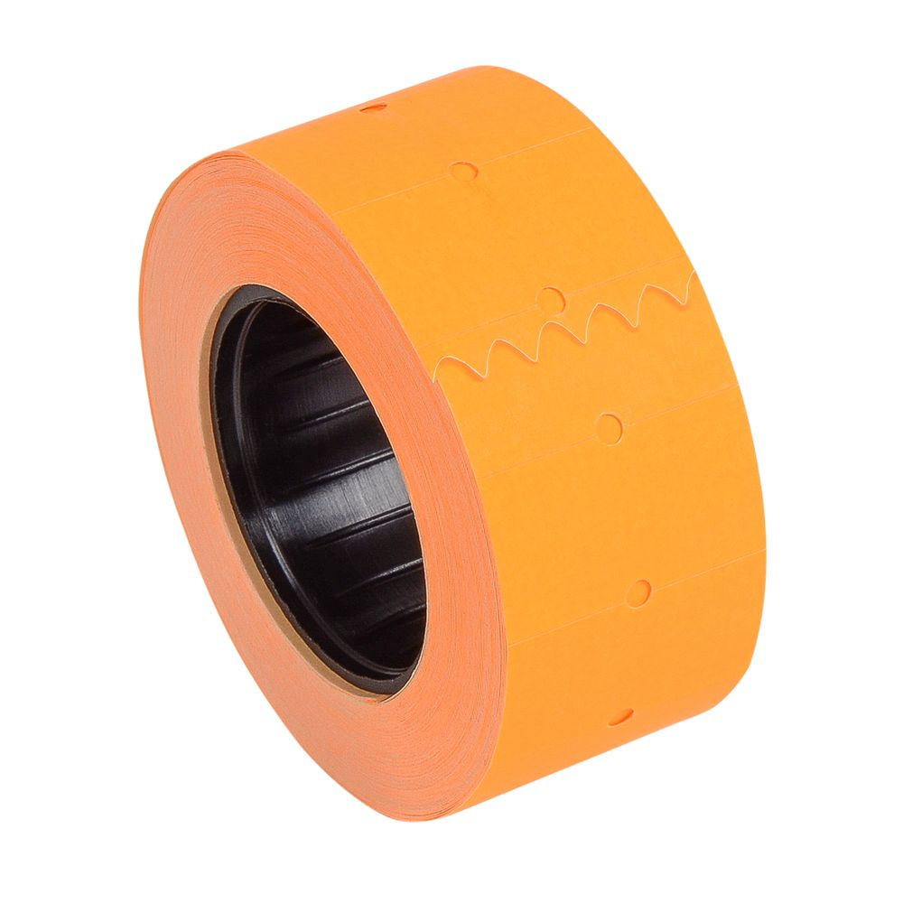 Этикет-лента для этикет-пистолета, 21х12х700 мм, 700 шт, оранжевый