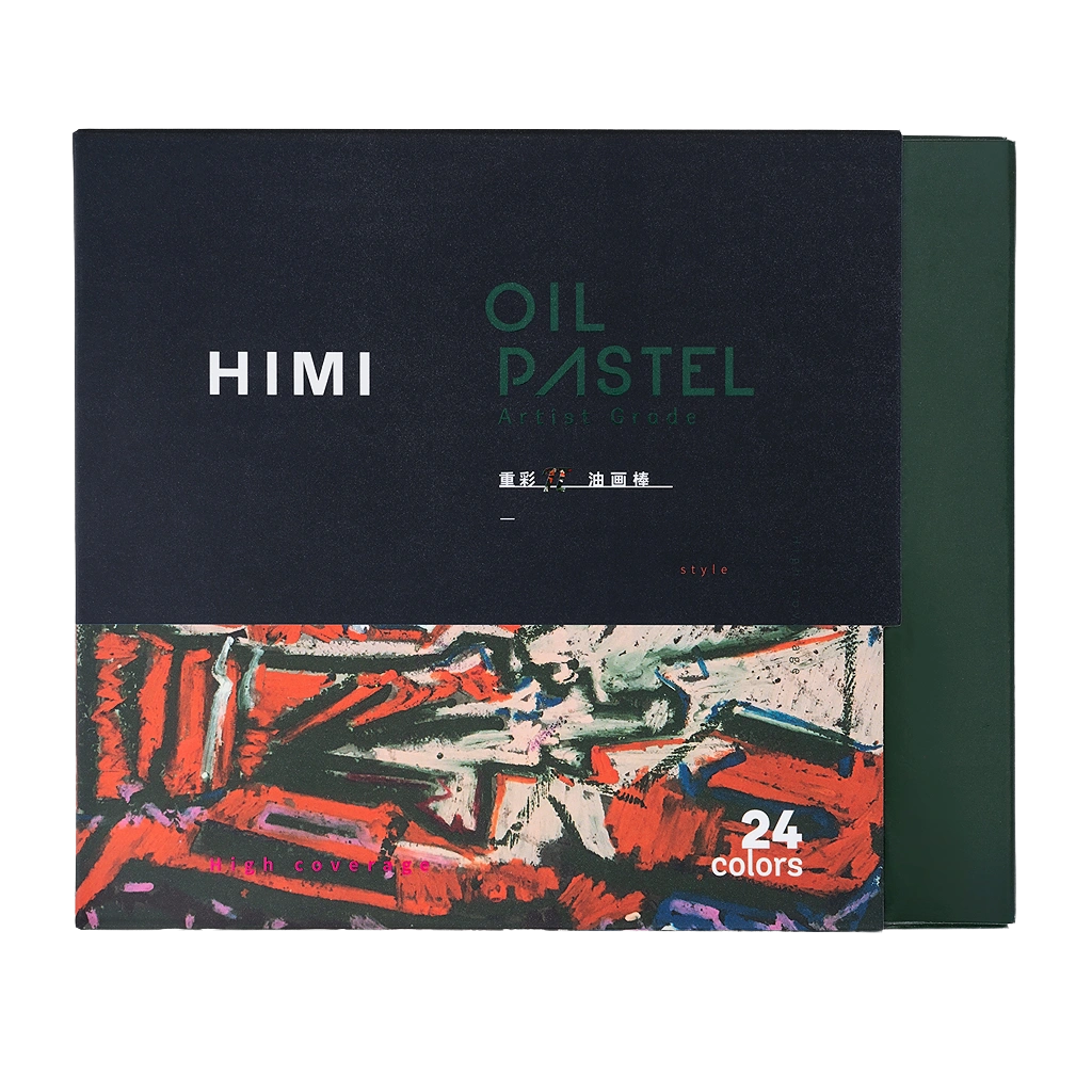 Пастель масляная Himi "π Series", 24 цвета