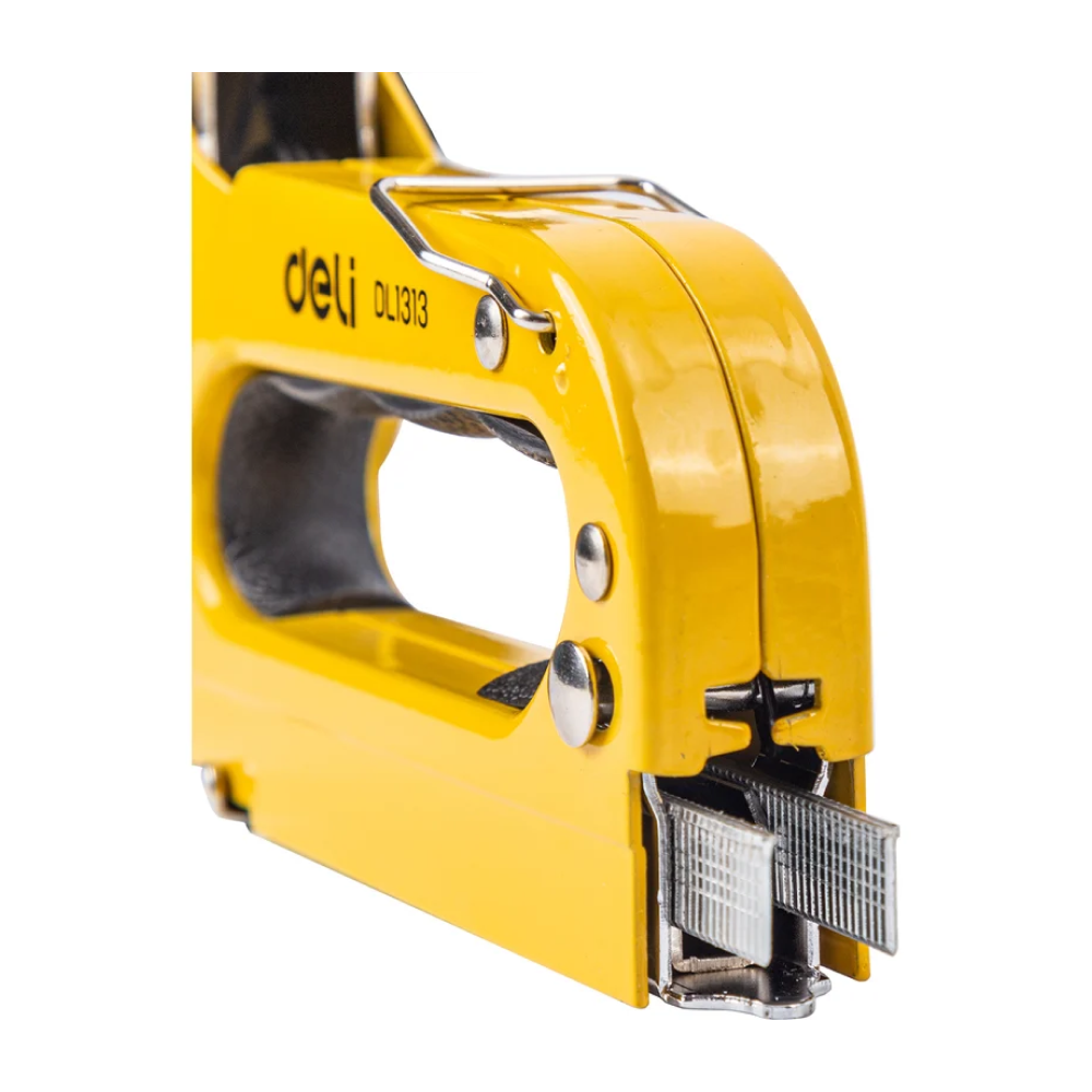 Степлер Deli YS EDL1313, механический, 3-в-1 + комплект скоб (П, U, T) - 11