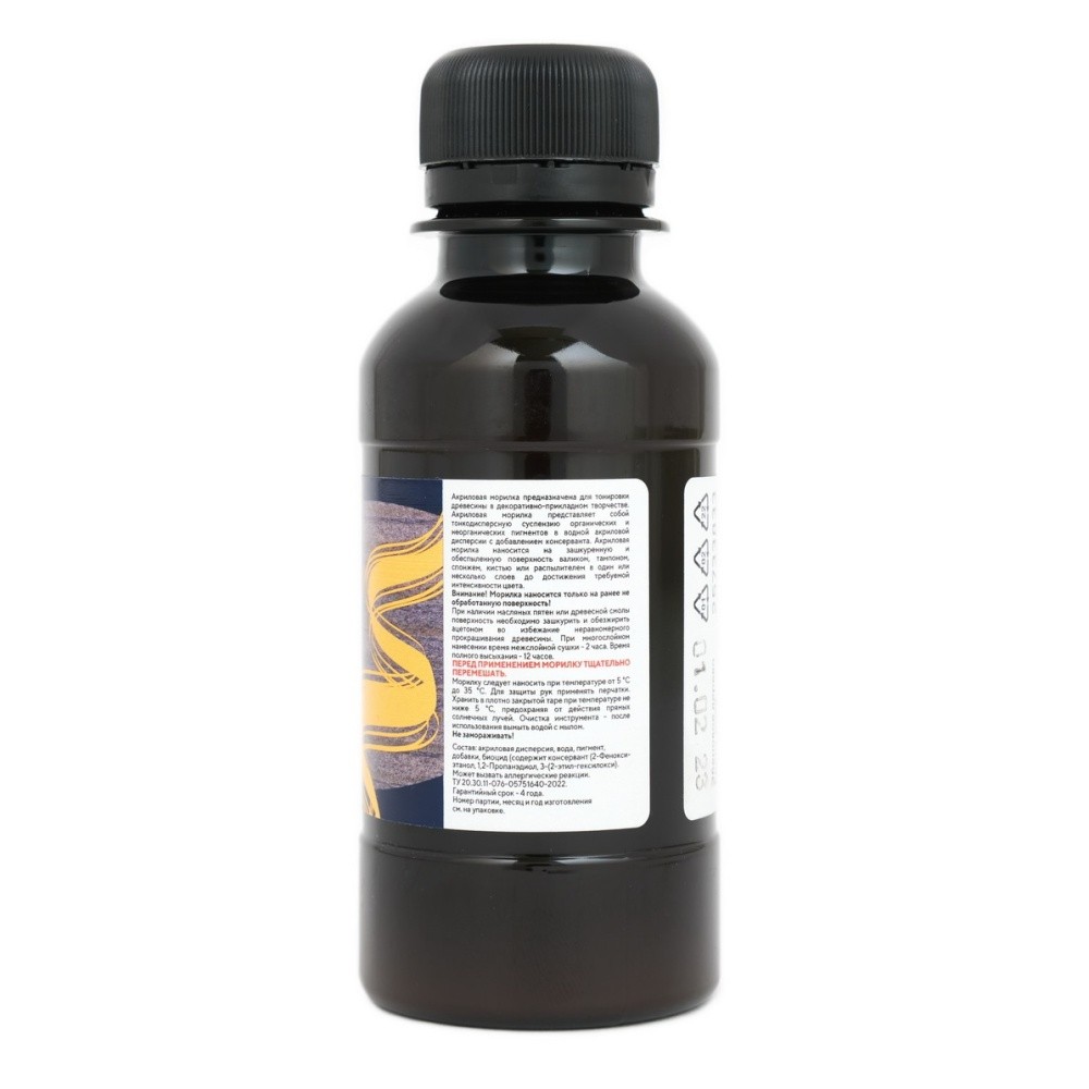 Морилка "Декола", 833 эбеновое дерево, 120 мл., банка - 2