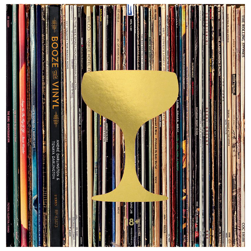 Книга "Алкоголь и винил. Воодушевляющий путеводитель по миру классной музыки и коктейлей"