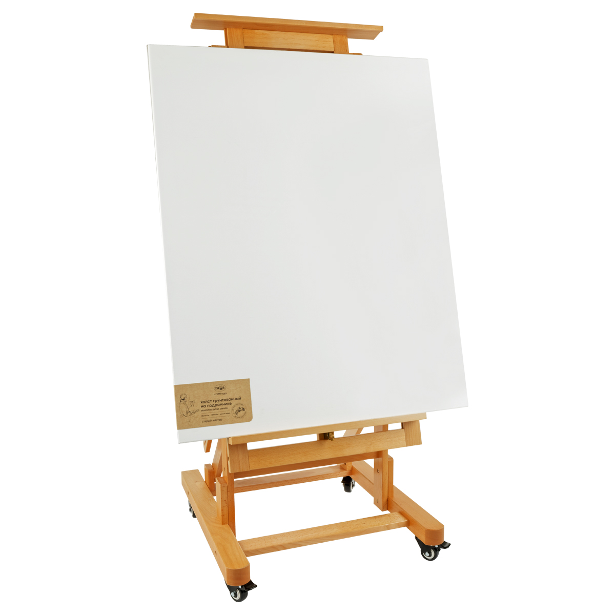 Мольберт-трансформер "Старый мастер", бук, 300 см, для двух холстов - 7