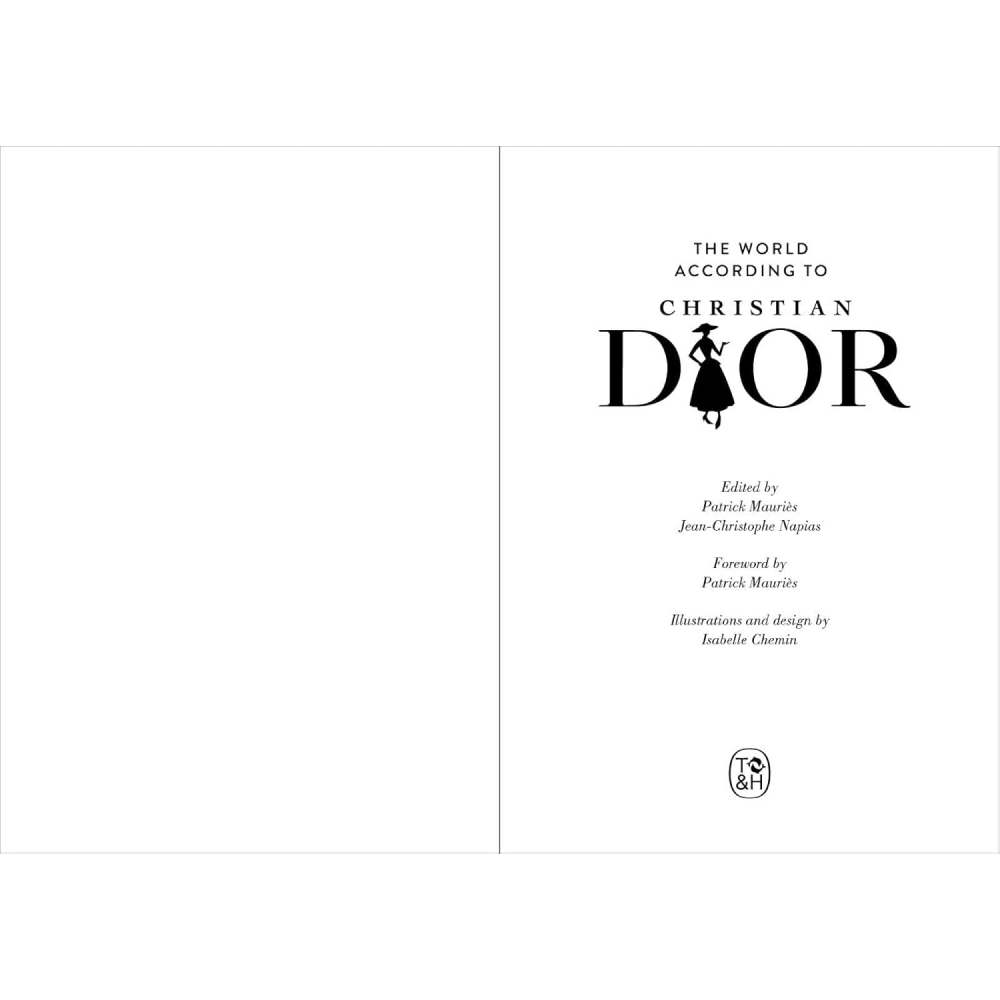 Книга на английском языке  "The World According to Christian Dior", Mauriès P. - 2
