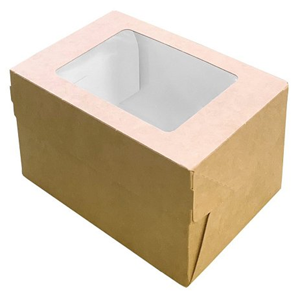 Контейнер бумажный для пирожных, 300 шт/упак