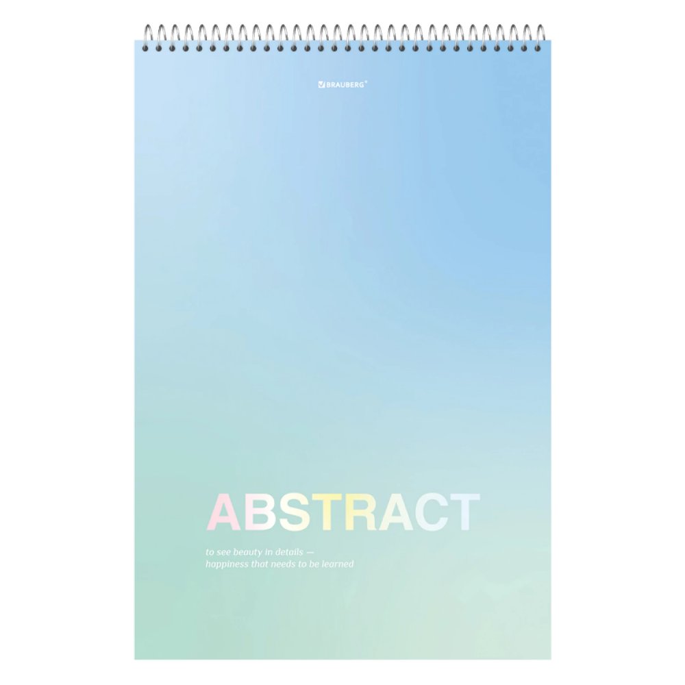 Блокнот "Abstract", А4, 80 листов, клетка, ассорти - 5