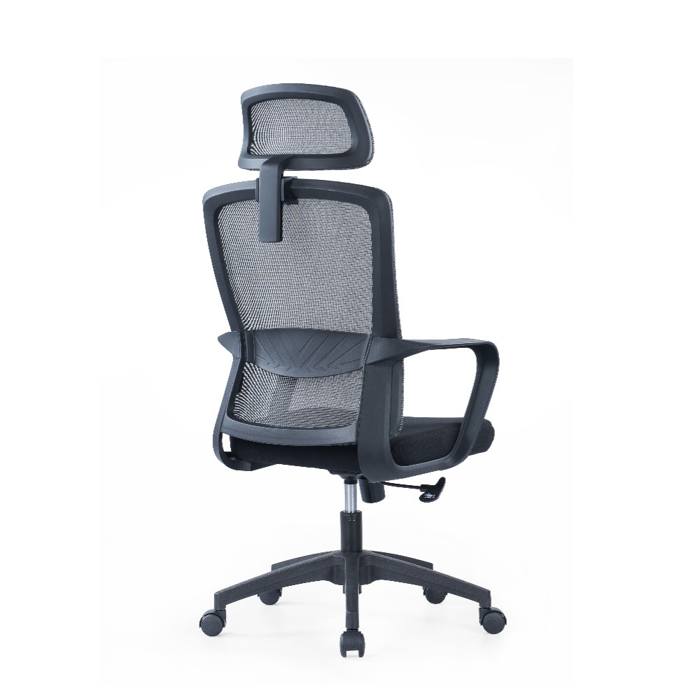 Кресло компьютерное SitZone U-060A, сетка, ткань, черный, пластик, 2 шт/упак - 6