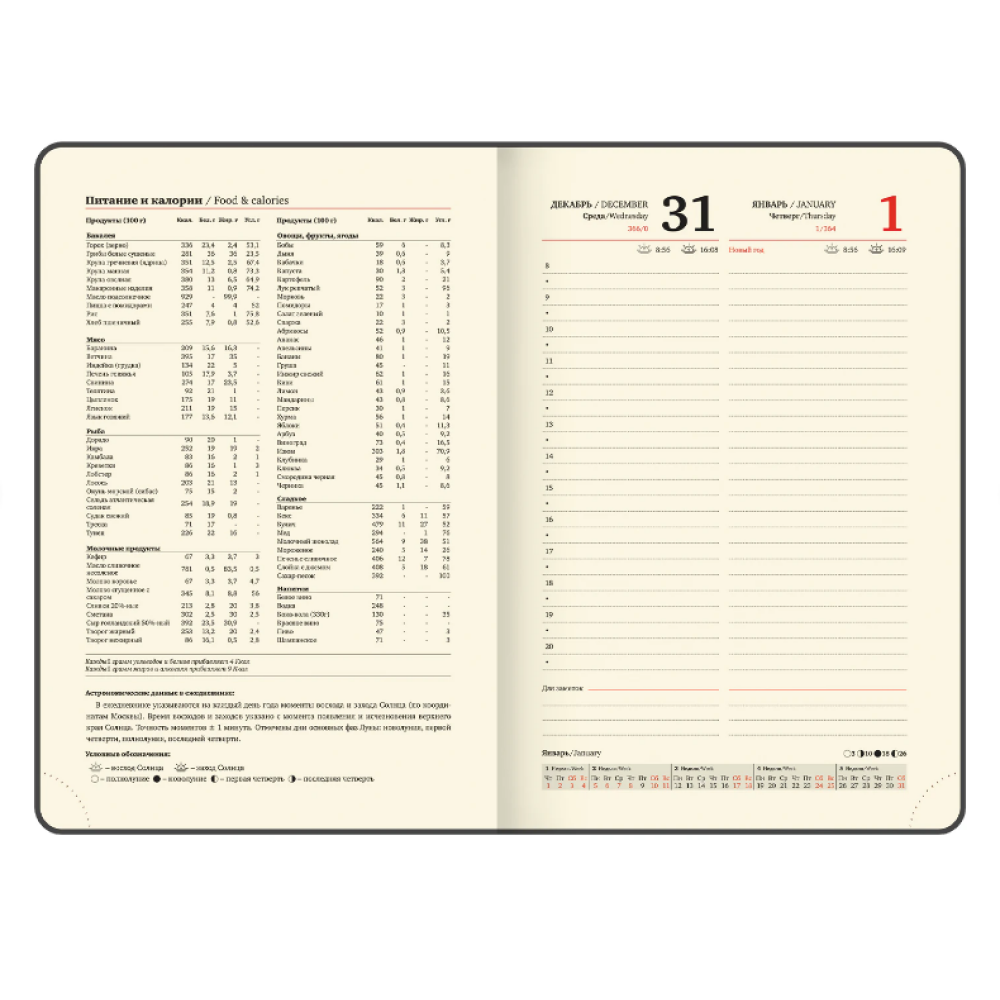 Ежедневник датированный "Accent", А5, 336 страниц, зеленый, 2026 - 9