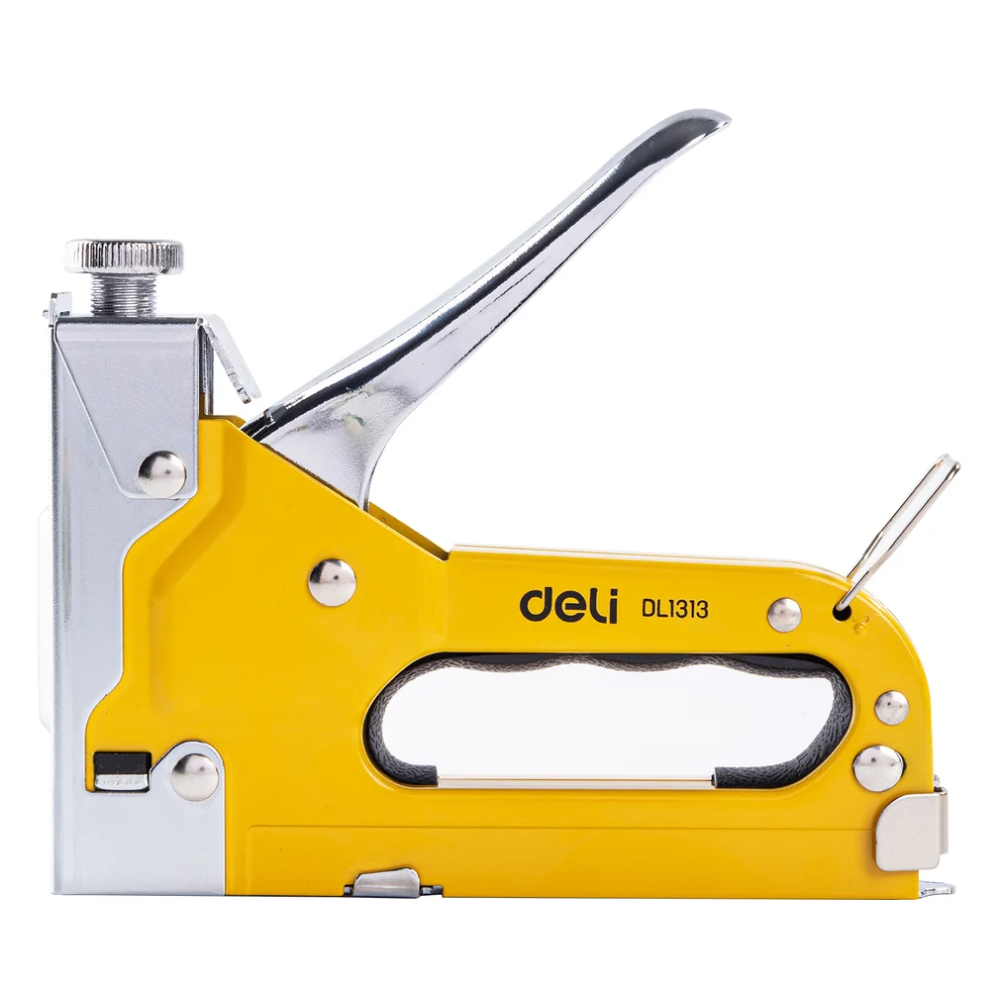 Степлер Deli YS EDL1313, механический, 3-в-1 + комплект скоб (П, U, T) - 7