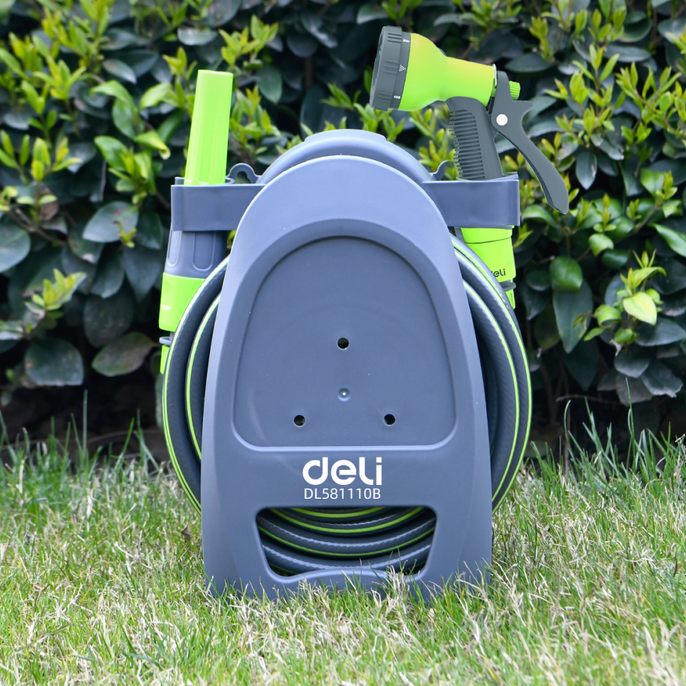 Шланг для полива Deli GS EDL581110B, с катушкой - 2
