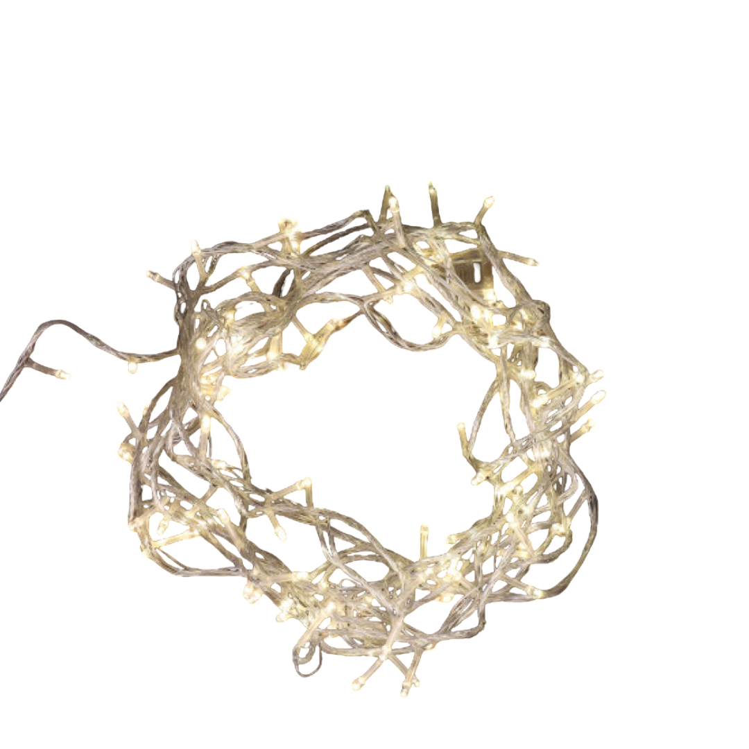 Гирлянда электрическая LED "Нить", 9 м, тепло-белый