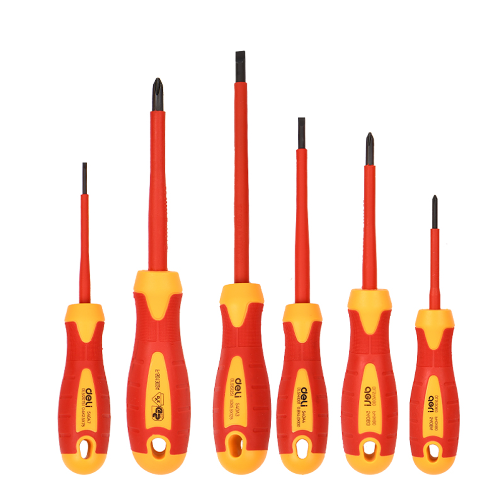 Набор диэлектрических отверток Deli YS EDL510006T