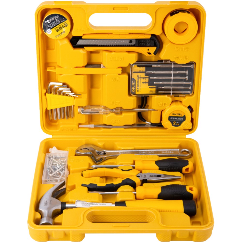 Набор ручного инструмента Deli "EDL1028J"