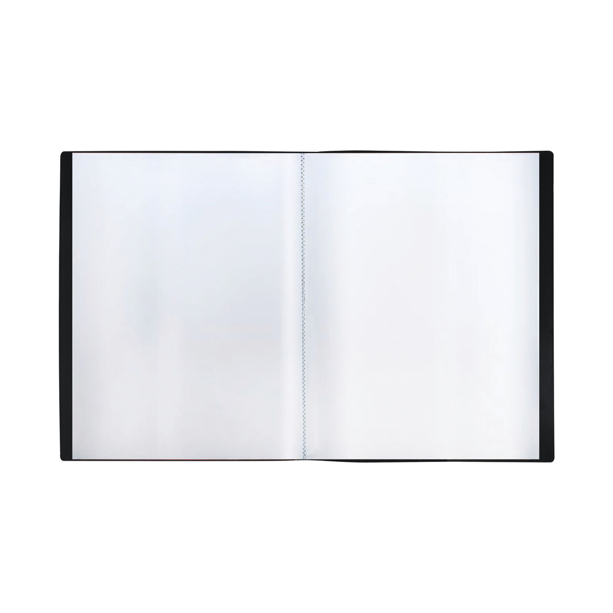 Папка "Стамм", 100 карманов, пласт., черный - 4