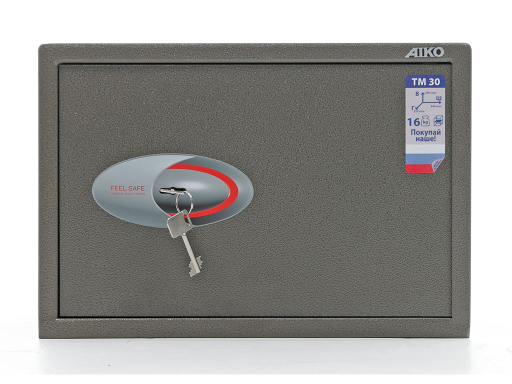 Офисный сейф AIKO TM-30, 300x440x355мм