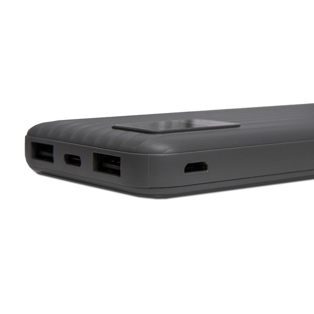 Внешний аккумулятор Power Bank "Wave 10", 10000 mAh, серый