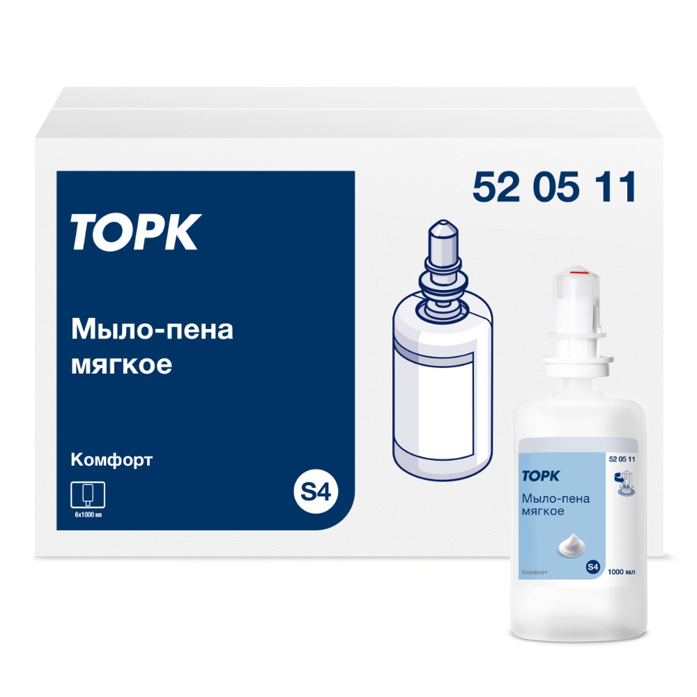 Мыло-пена для рук мягкое "Tork Advanced"