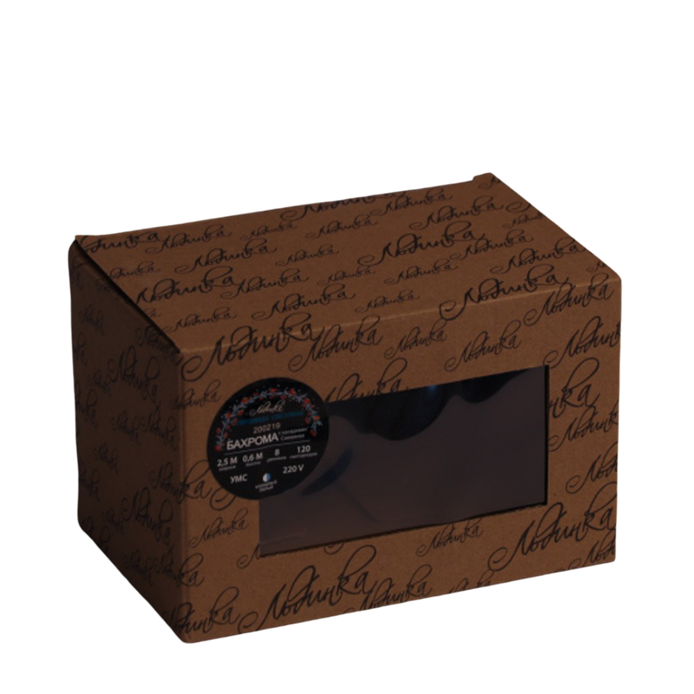 Гирлянда электрическая LED "Бахрома. Снежинка"