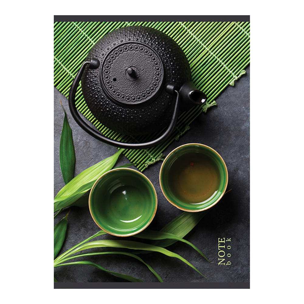 Тетрадь "Чай&Кофе", А4, 80 листов, клетка, ассорти