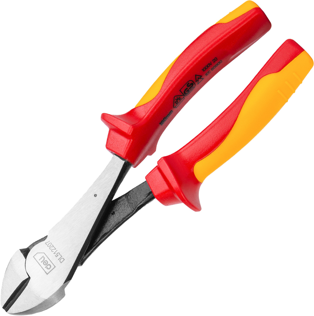 Бокорезы "Deli", 180 мм, красный