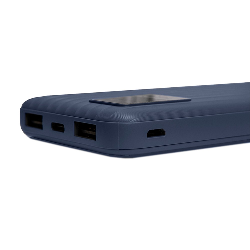 Внешний аккумулятор Power Bank "Wave 10", 10000 mAh, синий