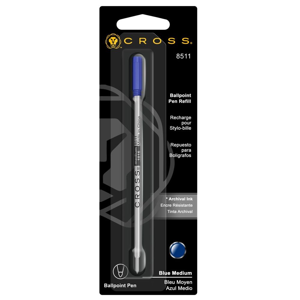 Стержень шариковый "Cross", 0.7 мм, 114 мм, синий - 2