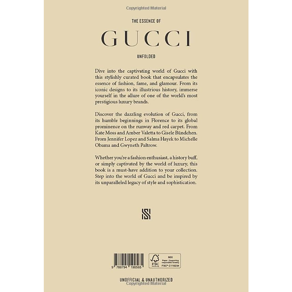 Книга на английском языке "The Essence of Gucci. Unfolded" HB, Kelly Reising