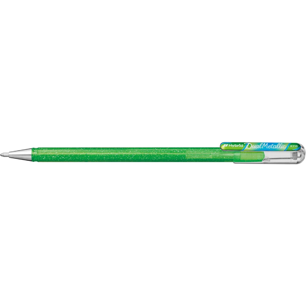 Набор ручек гелевых "Pentel Dual Metallic", 4 шт, ассорти - 3